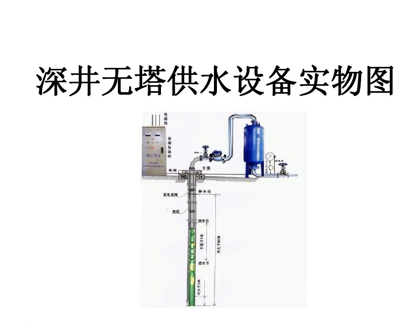 新余仙女湖区井泵无塔式供水设备